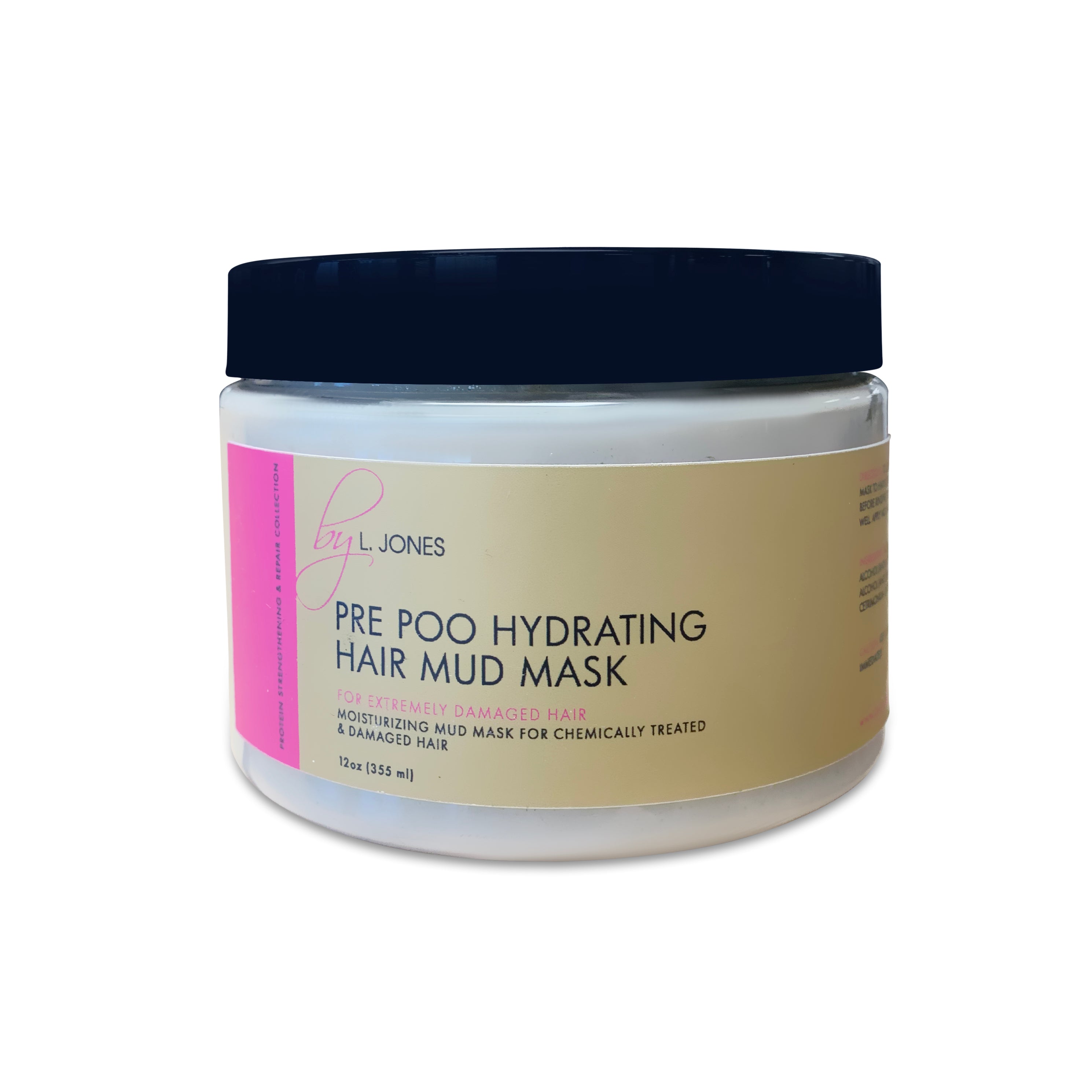 Pre Poo Hydrating Hair Mud Mask – by L. Jones