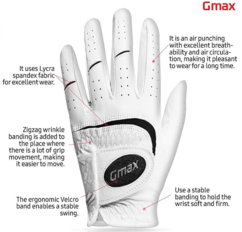 Gmax Mens Golf Glove