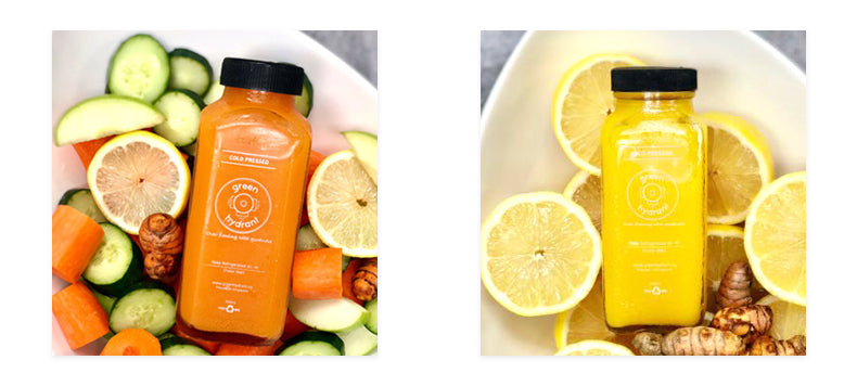 cold-pressed carrot turmeric juice singapore