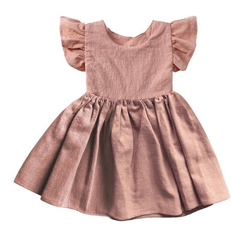 Coco Pink Baby Girls Party Dress with Tights - Baby Girls Dresses