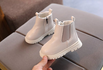 Baby girl white on sale boots