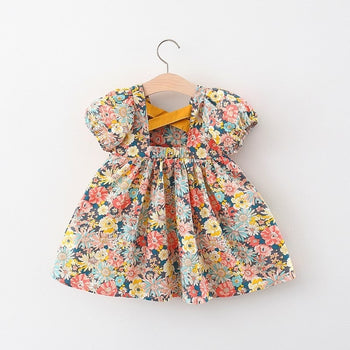 Baby in Dual Color Frock | Kids dress patterns, Kids frocks, Baby girl  frocks