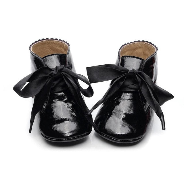 baby boots black