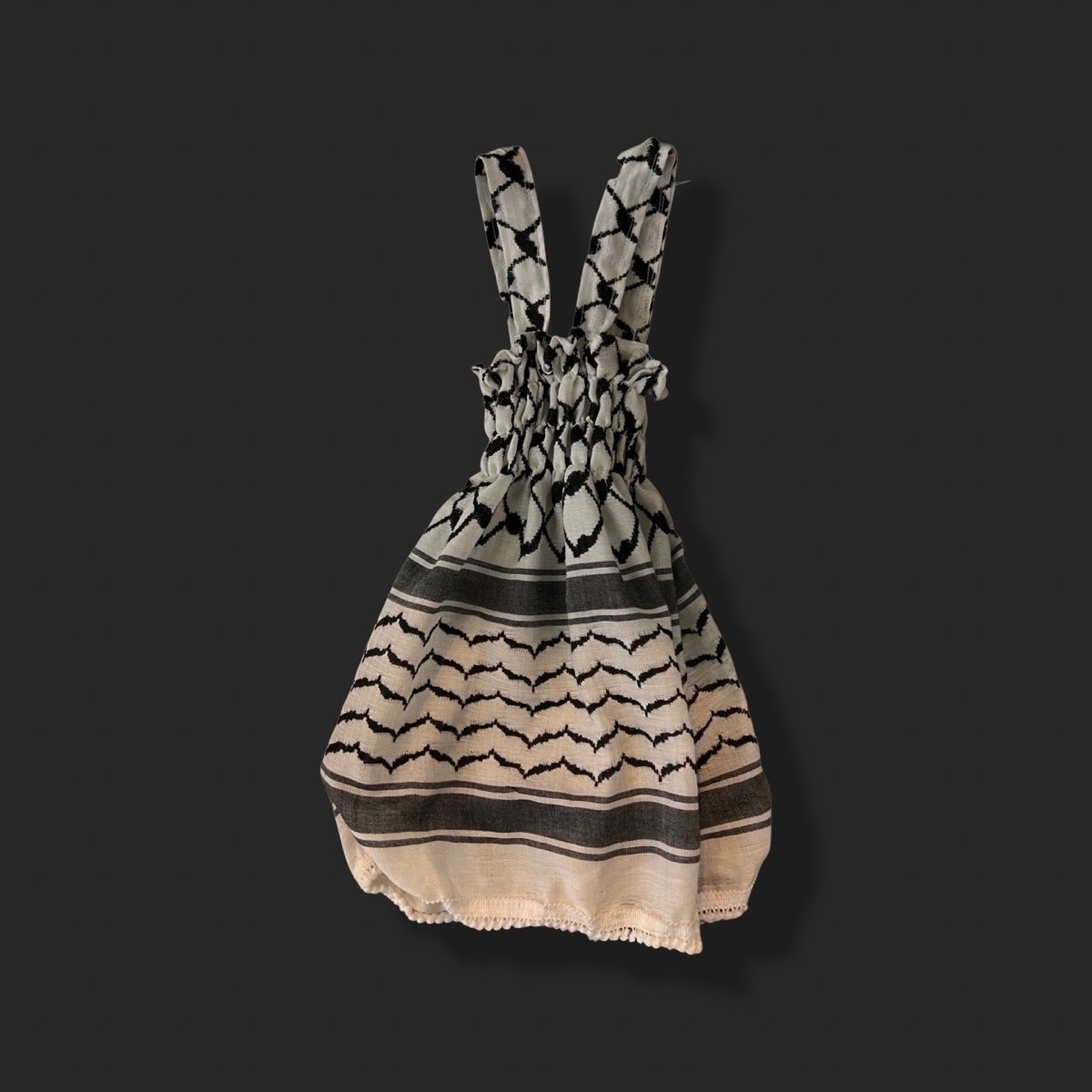 Keffiyeh Blouse Keffiyeh Dress, Palestinian keffiyeh Baby Dress - Rassme