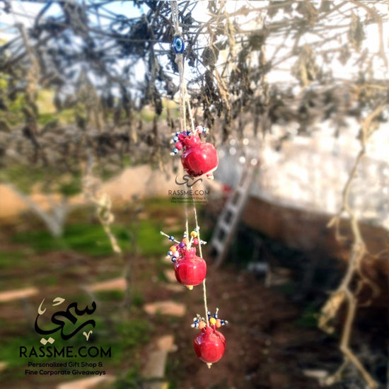 Turkish Evil Eye - Pomegranate Wall Decor