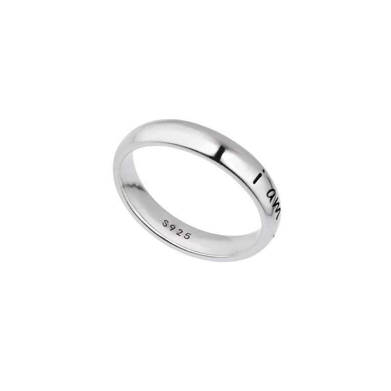I Am Enough Rings | 925 Sterling Silver Ring | Awareness Avenue