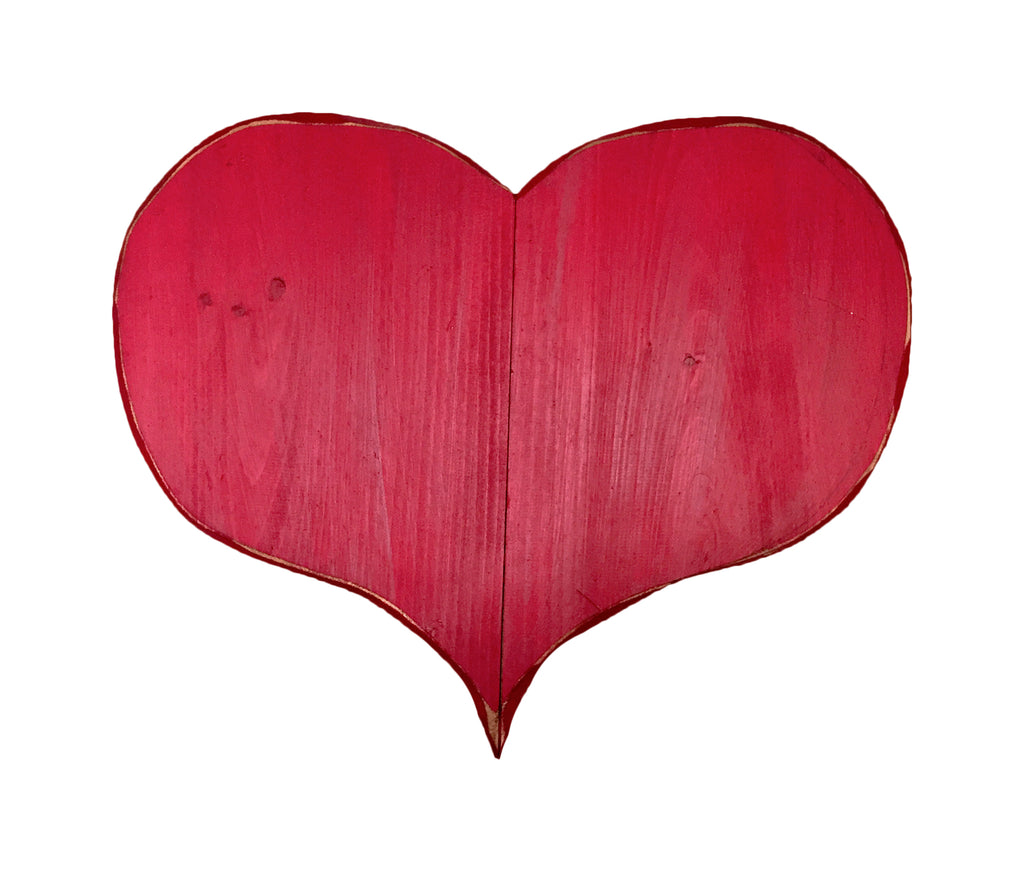 wooden heart