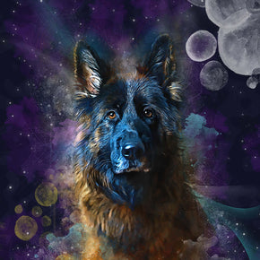 PAWSS - Waercolor Pet Portrait Dog Art | Pet Galaxy