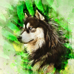 PAWSS - Waercolor Pet Portrait Dog Art | Nature