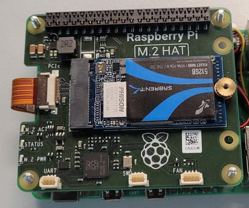 Raspberry Pi 5 PCIe to M.2 NVMe SSD Supports Gen3