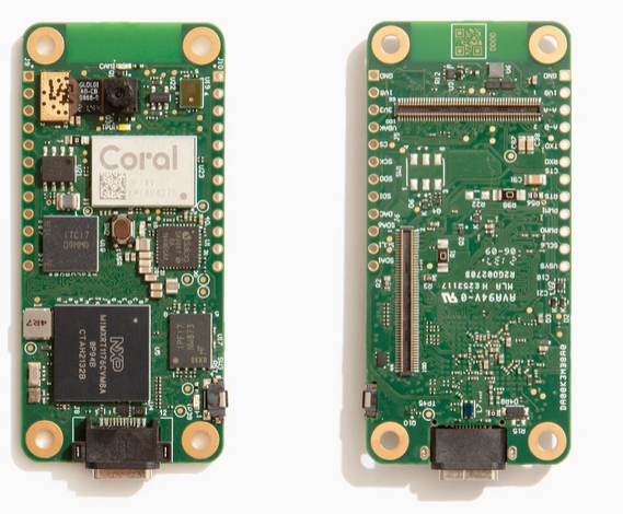 Das kommende Coral Dev Board Micro bietet sogar eine integrierte Kamera
