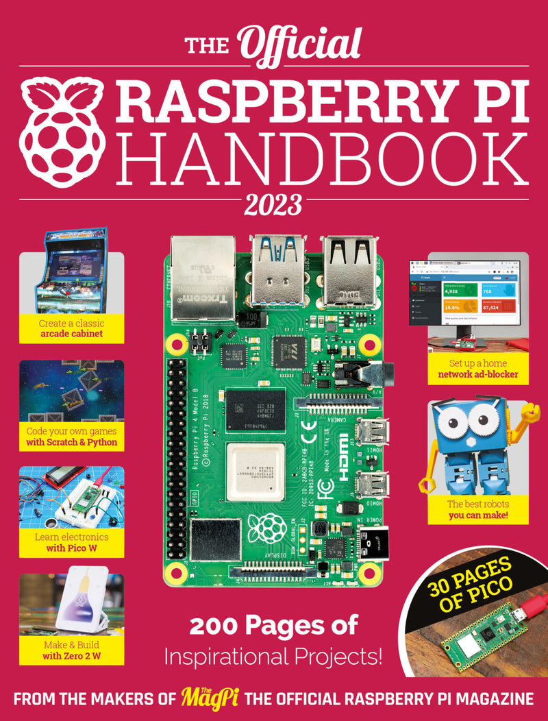 Das offizielle Raspberry Pi Handbuch 2023