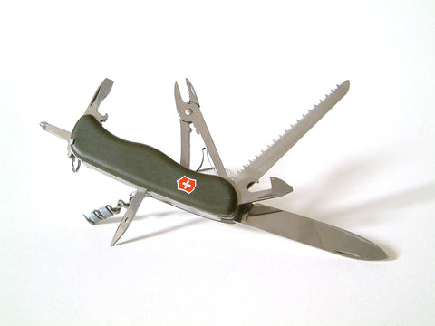 Open Swiss Army Knife