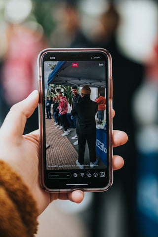 Recording people with your cell phone