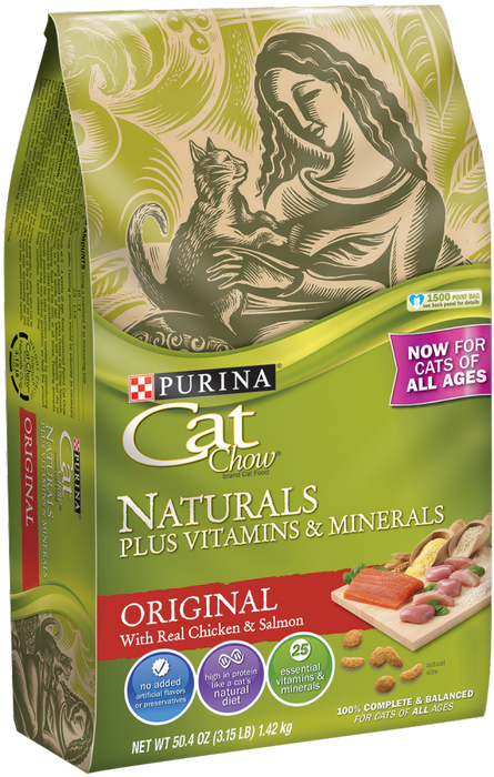 purina cat food complete