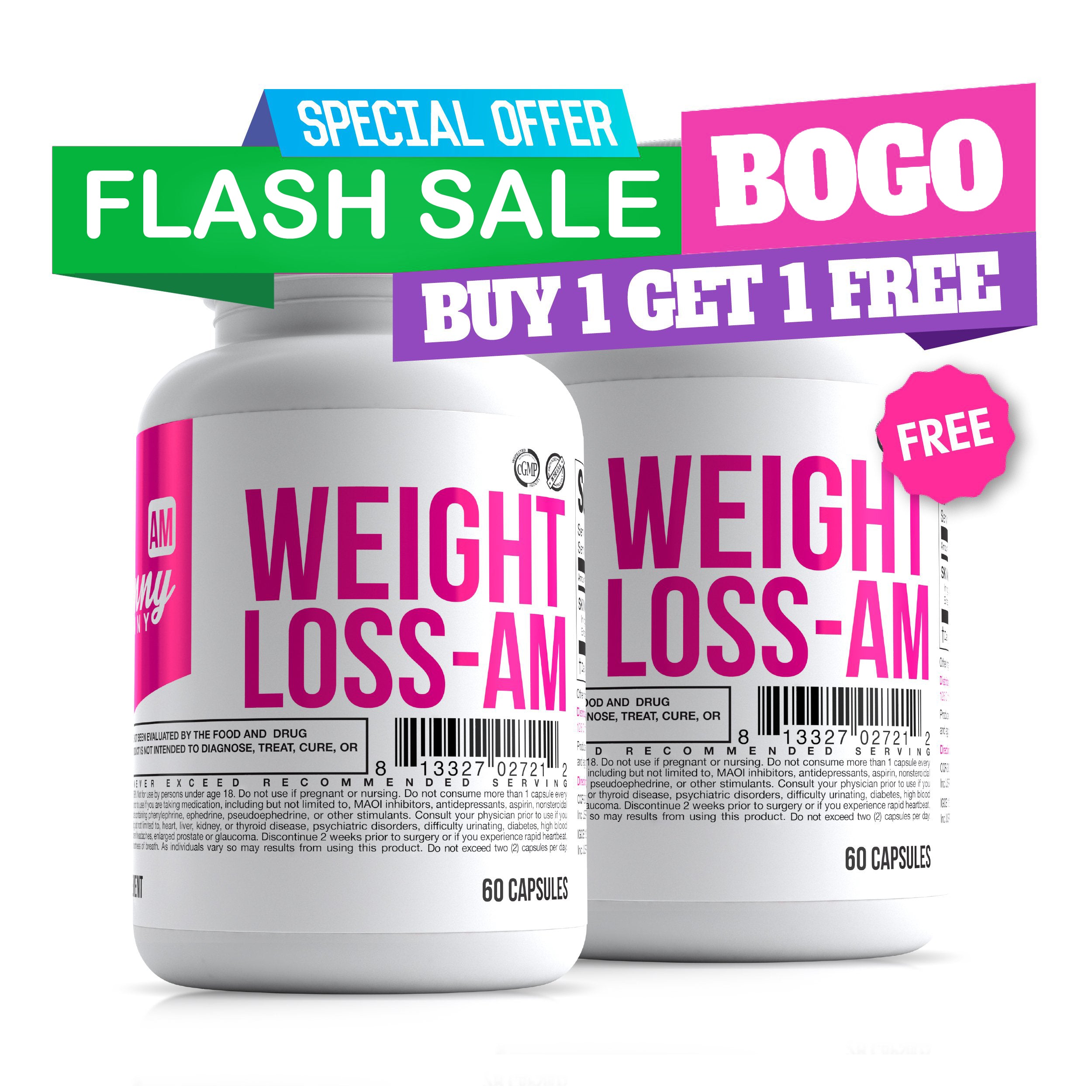 BOGO AM Weight Loss Pills – Skinny Bunny