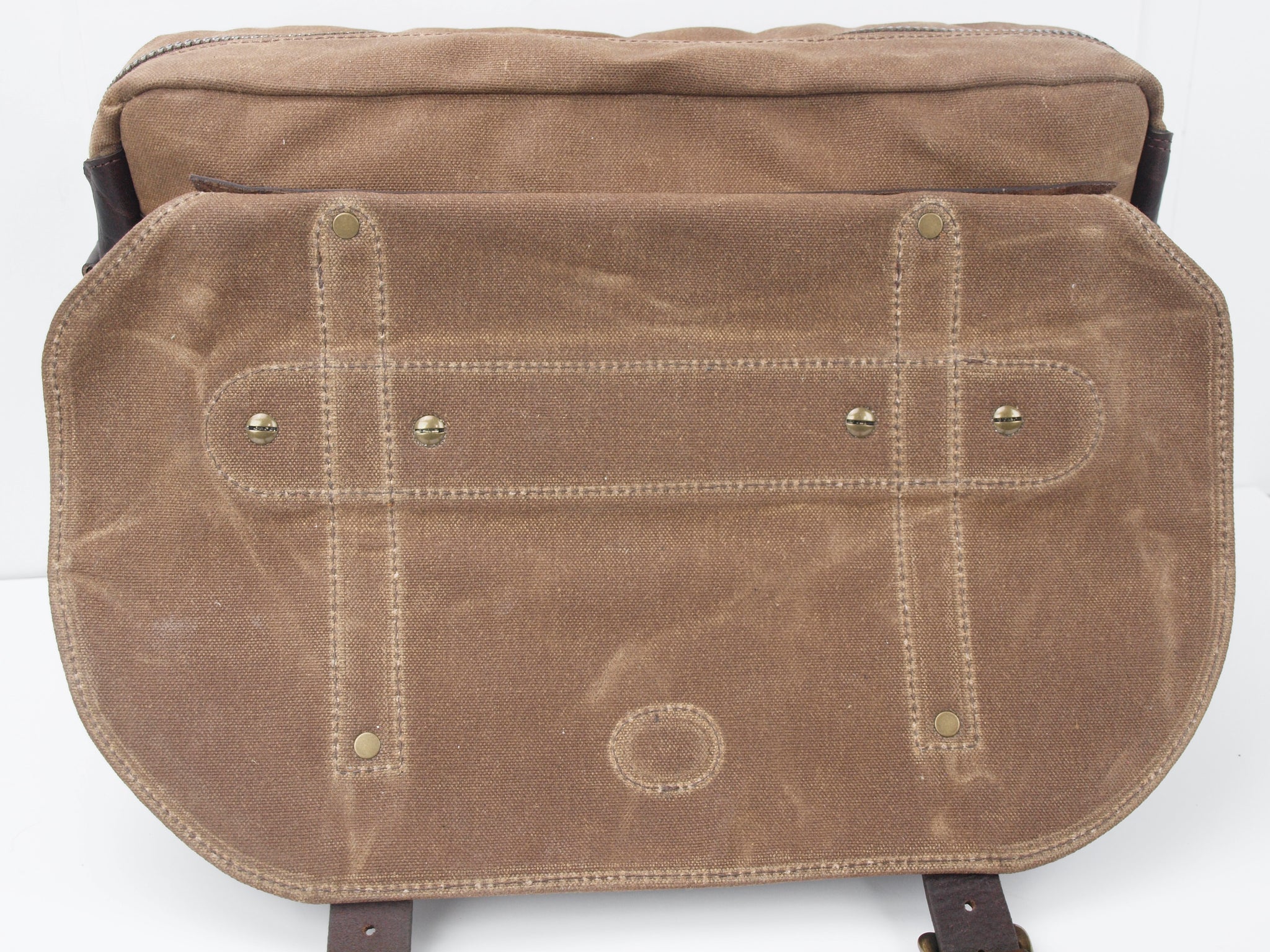 Waxed Canvas Satchel – LM Leather Goods