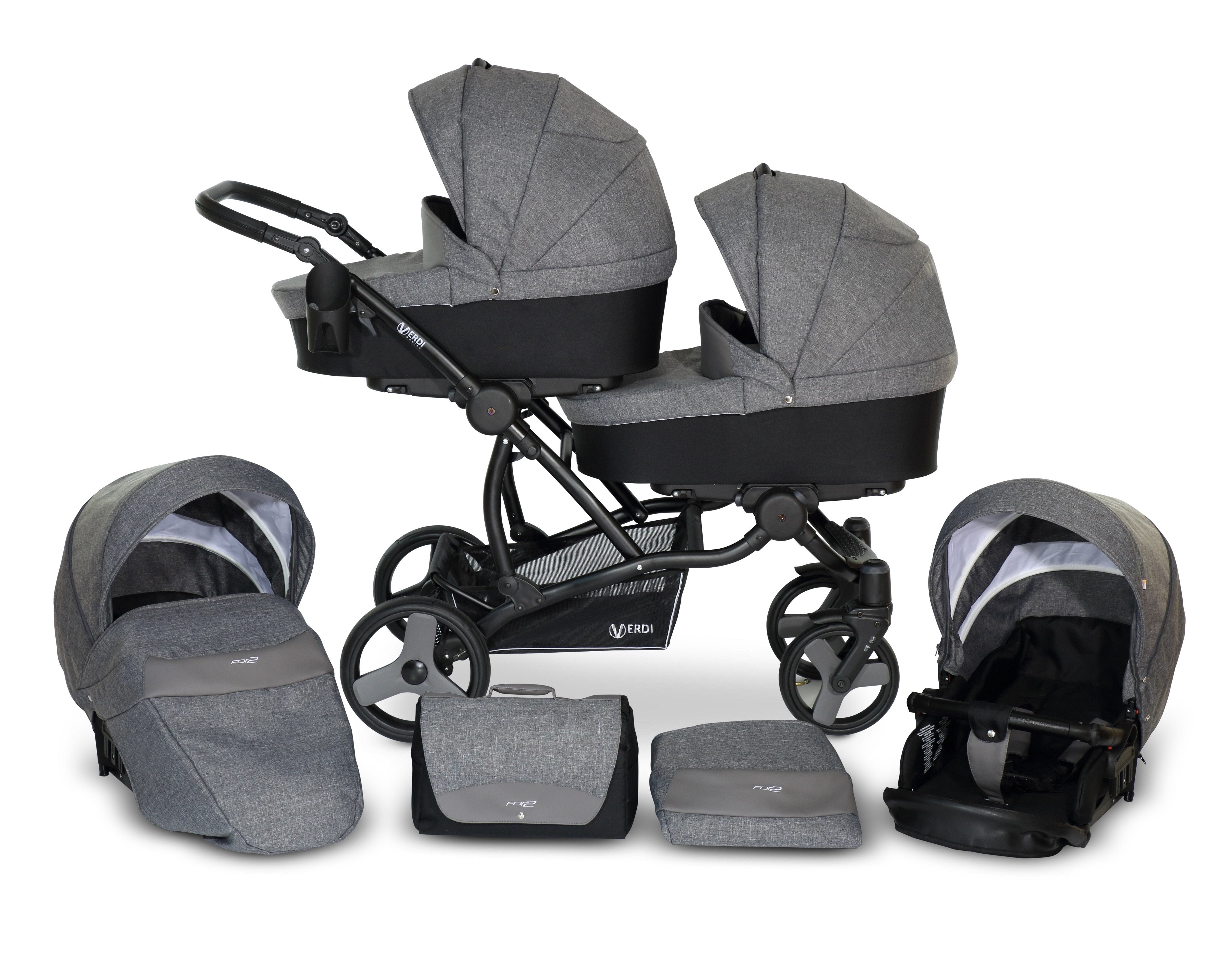 venicci double pram