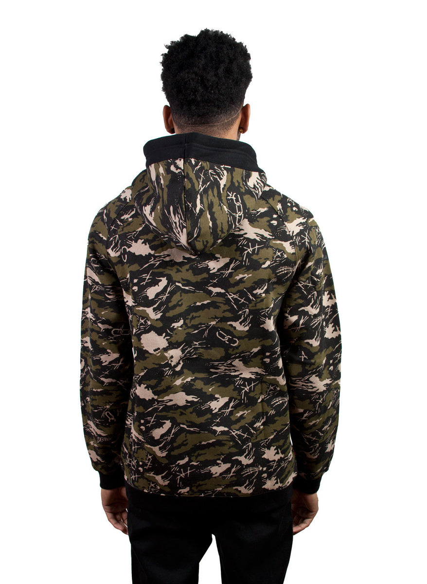 MISHKA Destroy Camo Hoodie | Lifestyle Clothing – lifestyleclothing.com