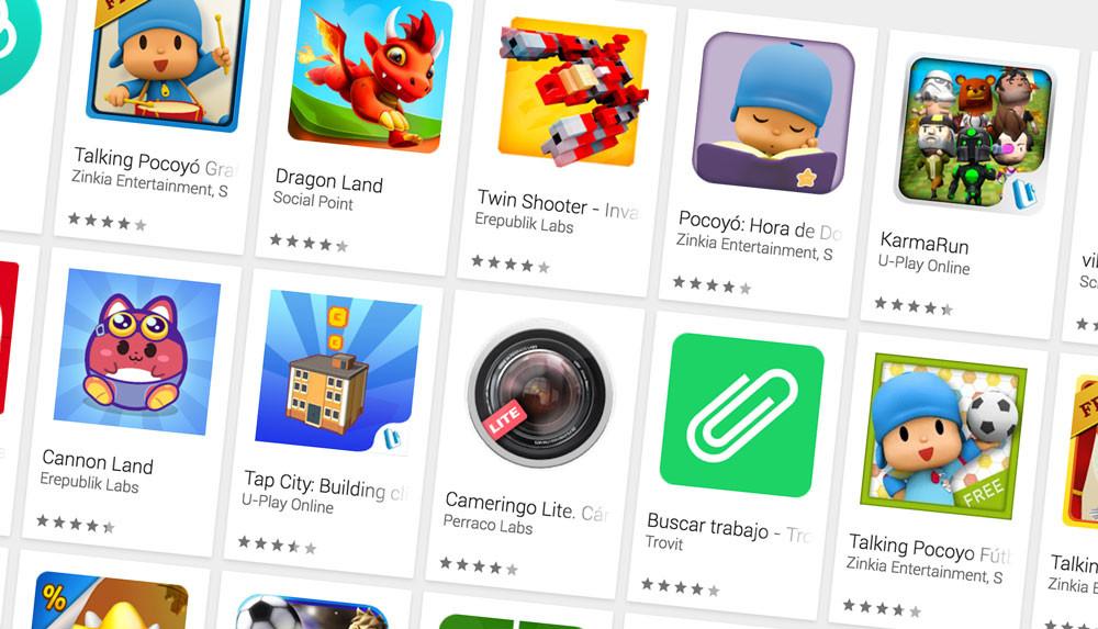 Aplicaciones de Google Play