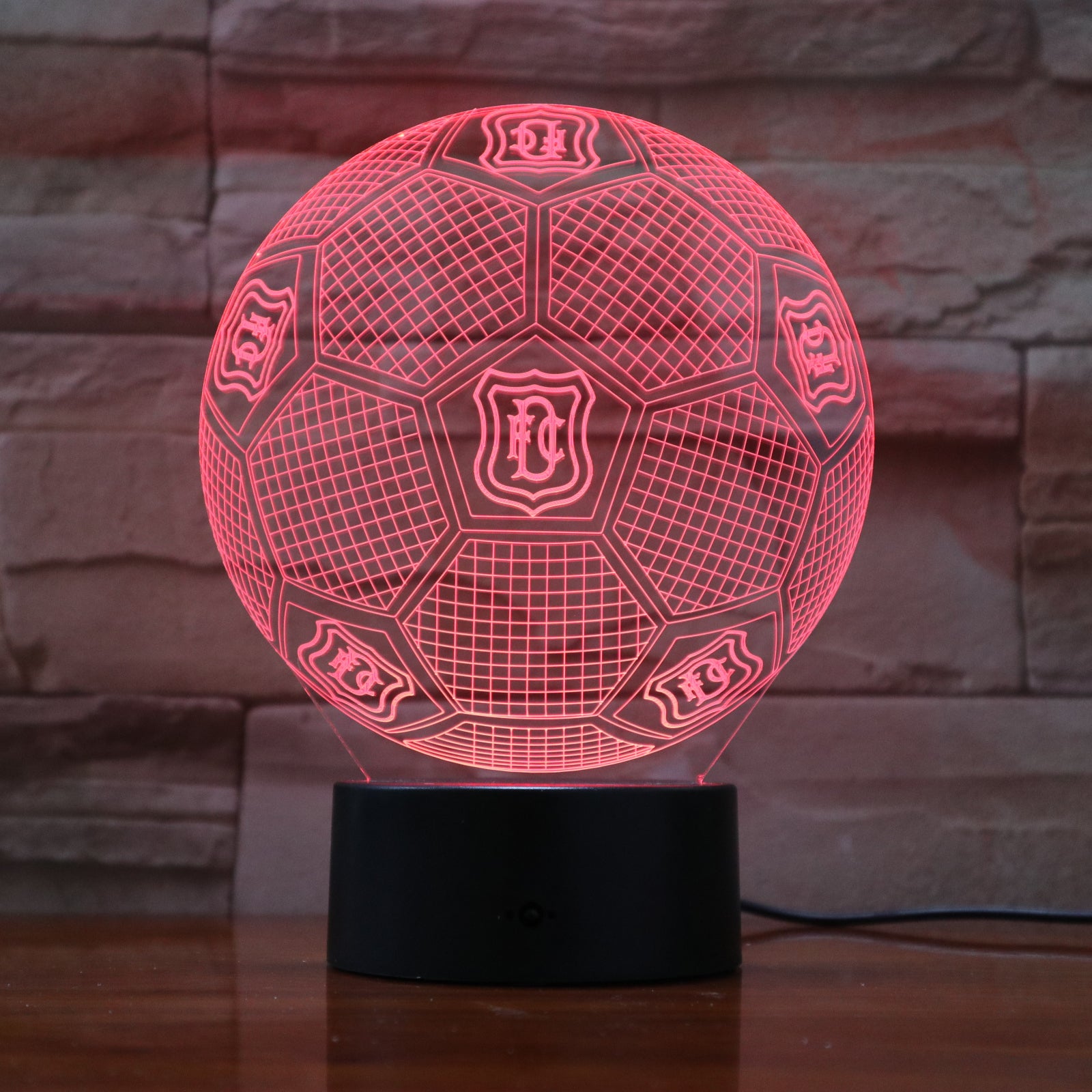 Football 15 - 3D Optical Illusion LED Lamp Hologram – The 3D Lamp®