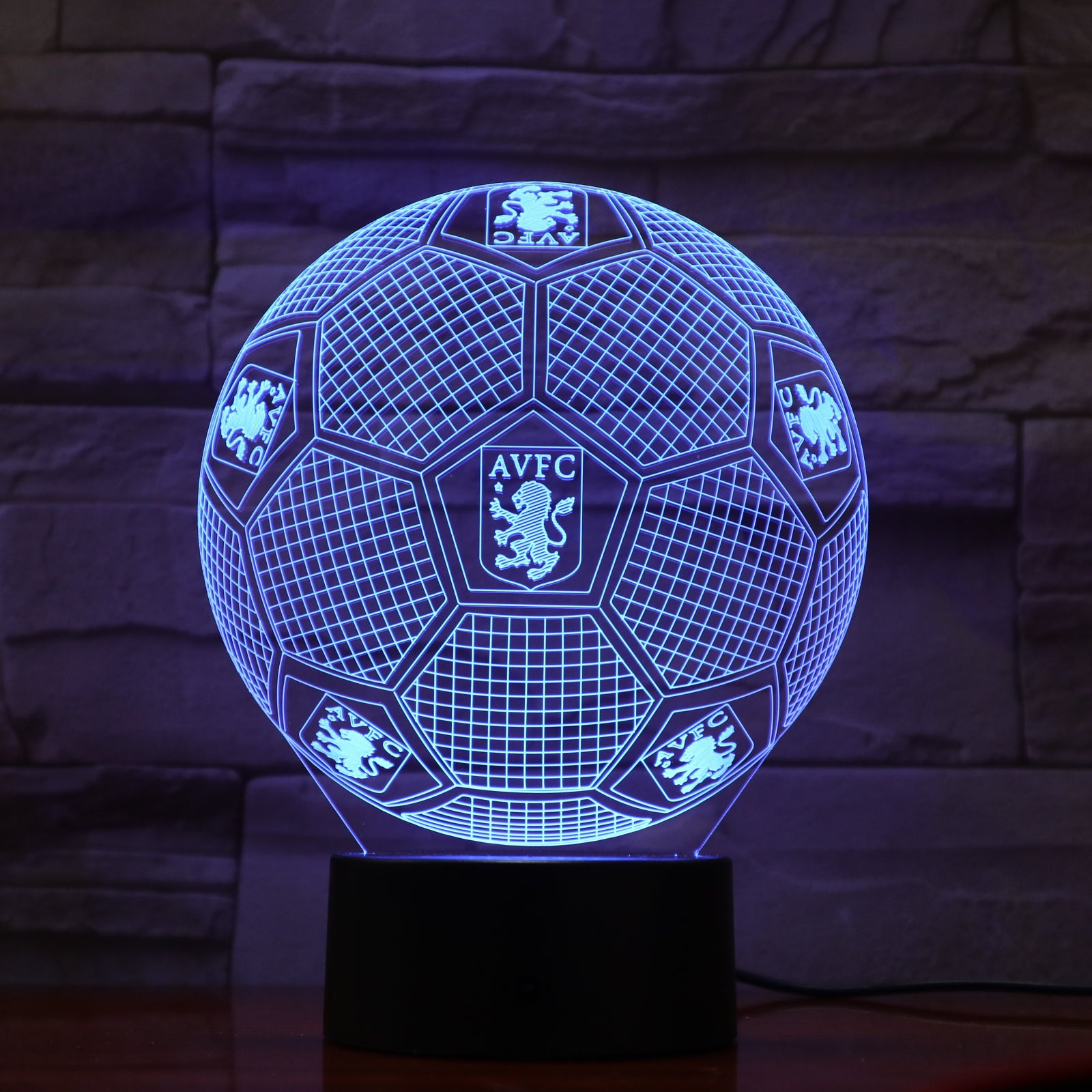 Football 21 - 3D Optical Illusion LED Lamp Hologram – The 3D Lamp®