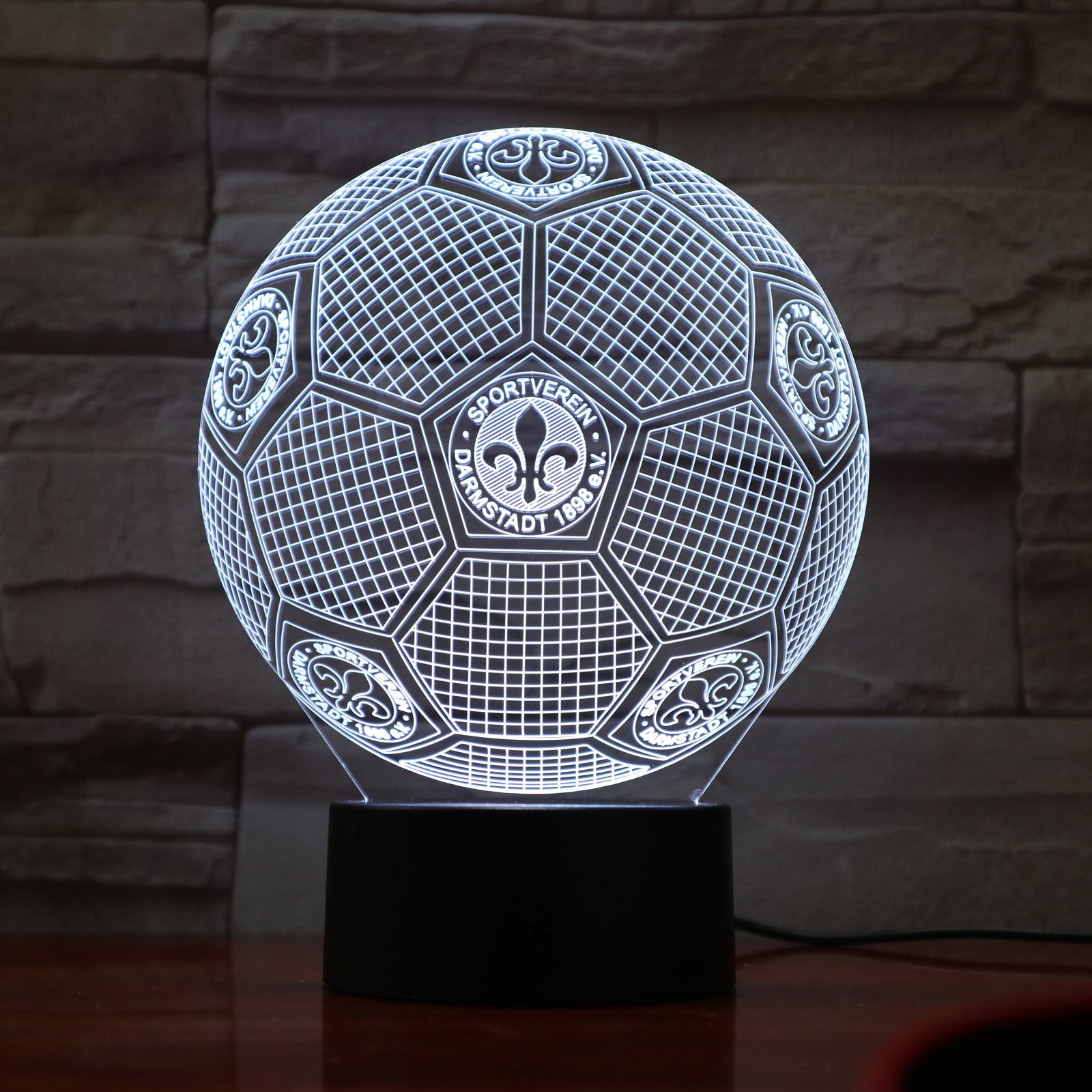 Football 23 - 3D Optical Illusion LED Lamp Hologram – The 3D Lamp®