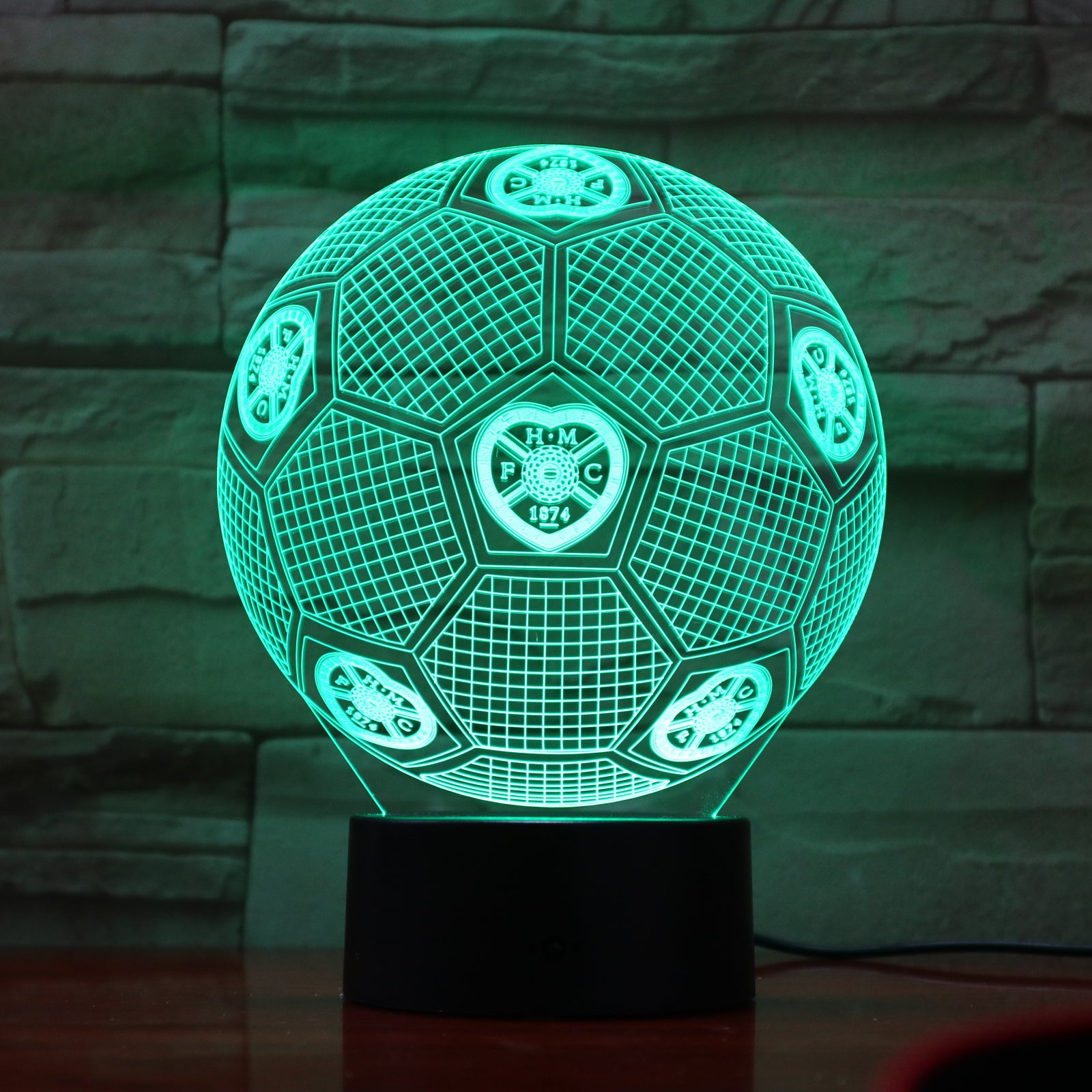 Football 25 - 3D Optical Illusion LED Lamp Hologram – The 3D Lamp®