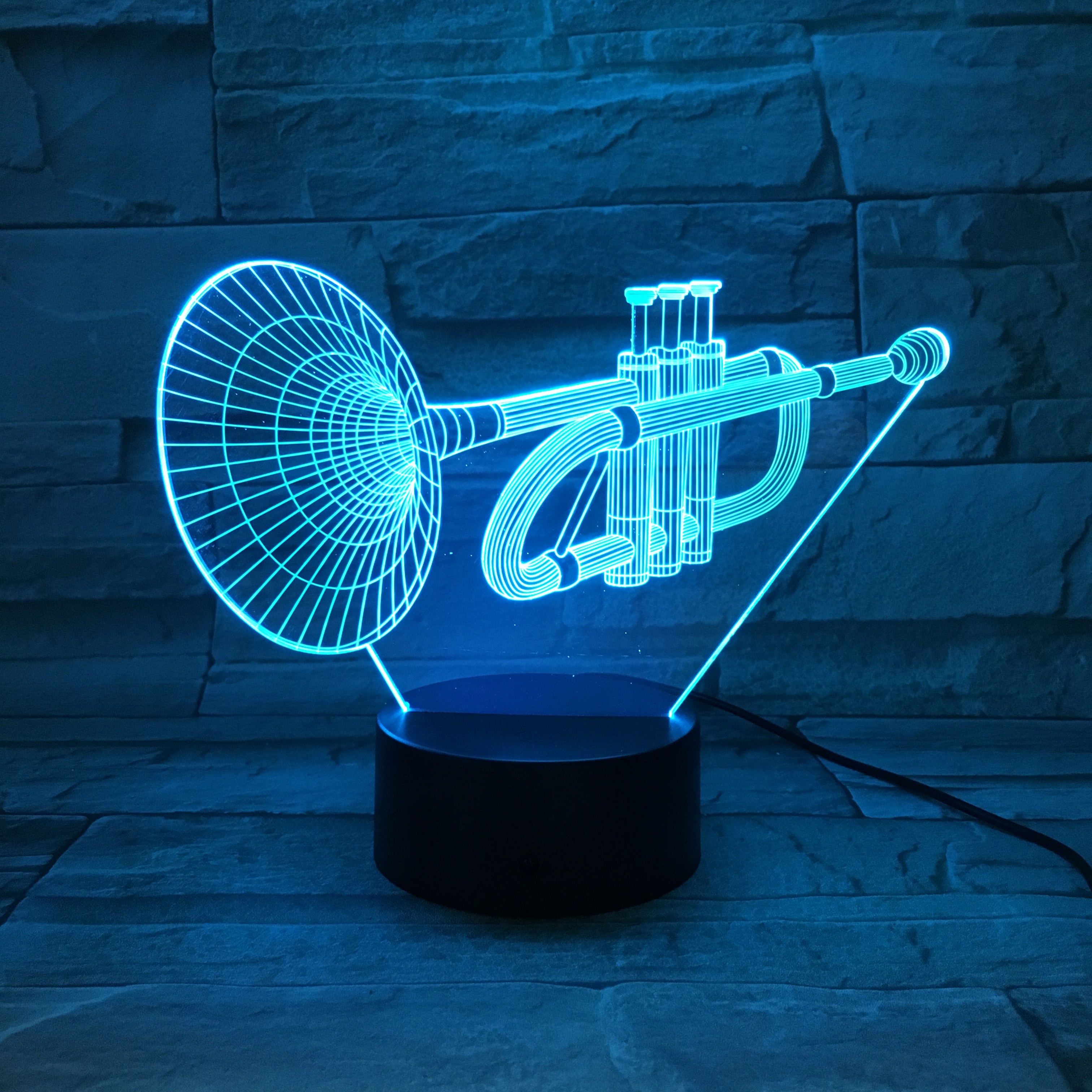 Tube 3d Optical Illusion Led Lamp Hologram The 3d Lamp® 