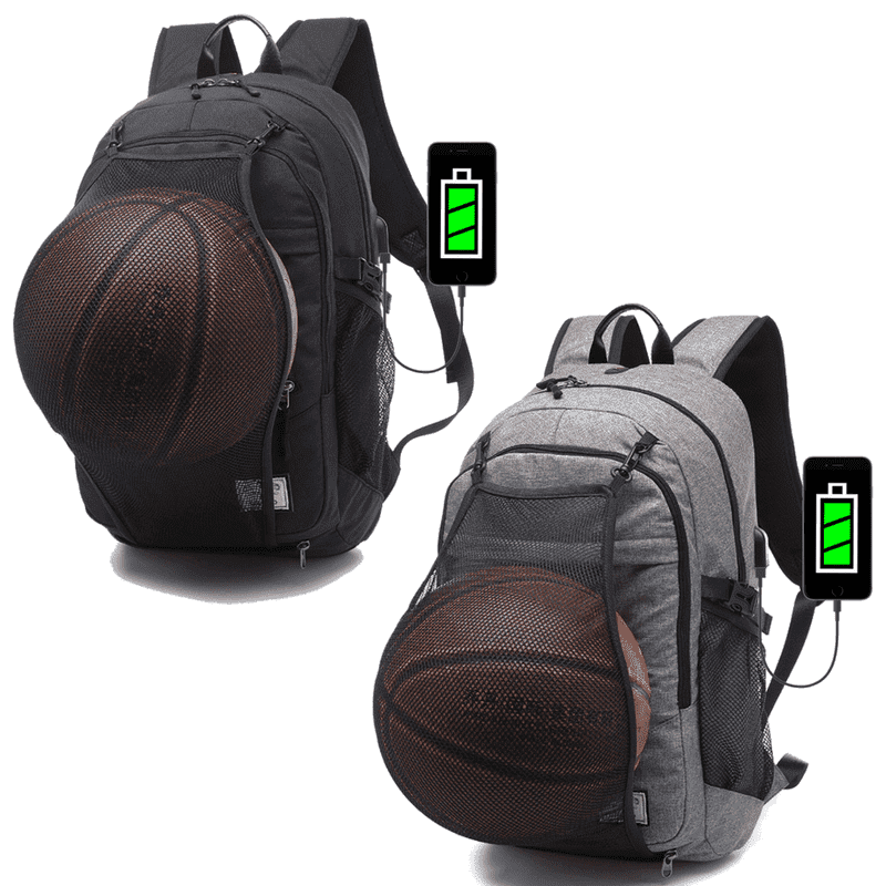 the goat bag sports backpack with portable usb charging port