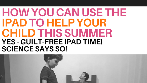 HOW YOU CAN USE THE IPAD TO HELP YOUR CHILD LEARN