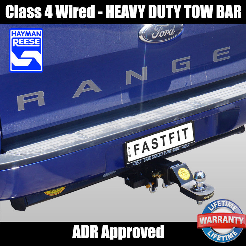 Hayman Reese Heavy Duty Towbar To Suit Ford Ranger 4D Utility PXII - 0