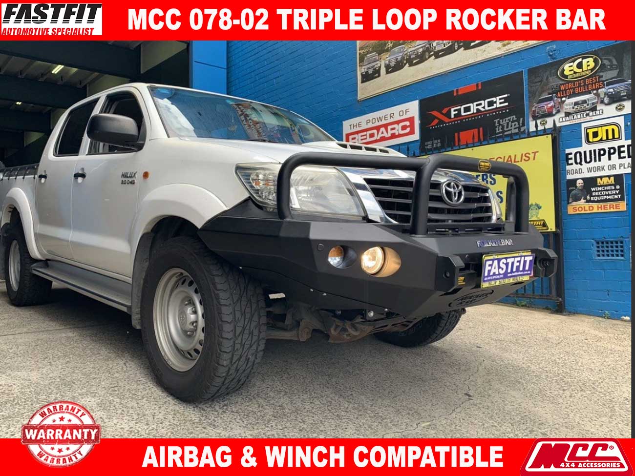 rocker bar hilux