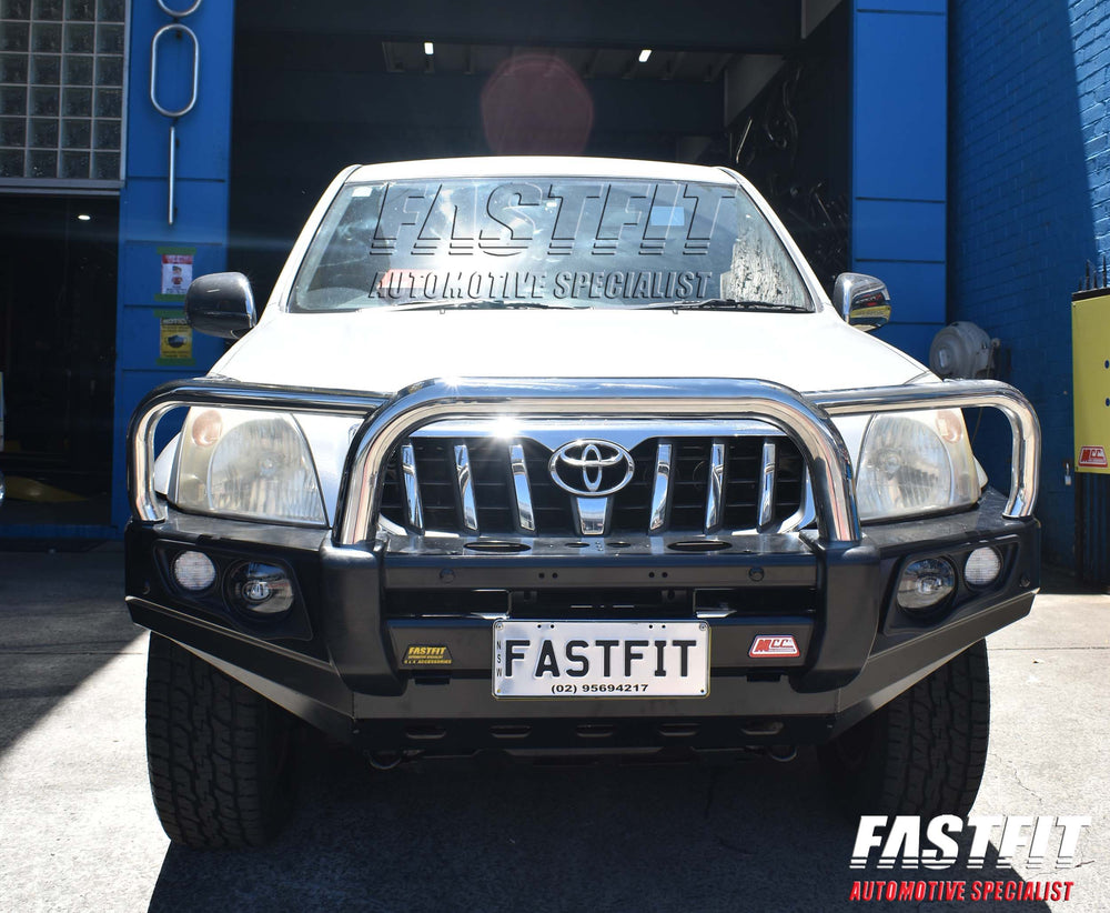 used 120 series prado bullbar