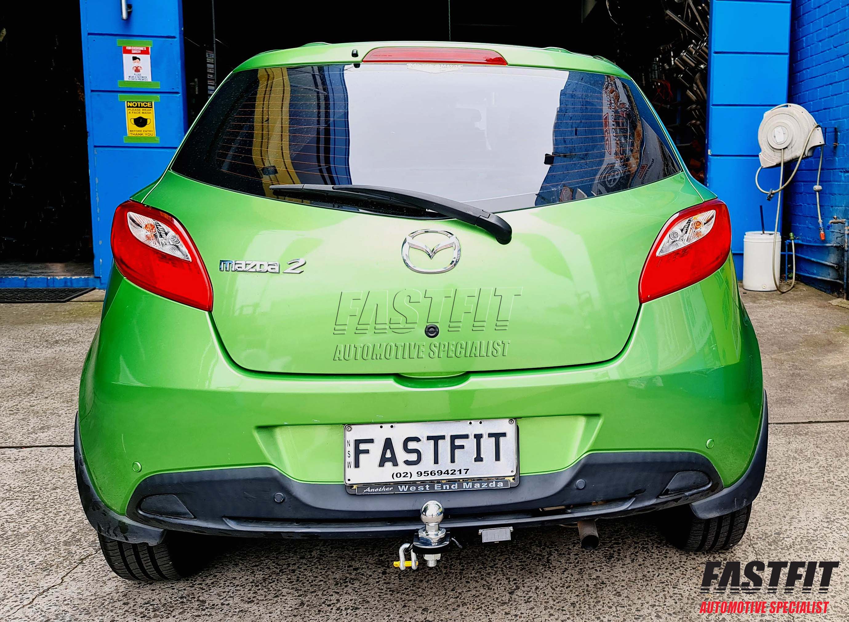 Hayman Reese Towbar To Suit Mazda De 2 Hatch Neo Maxx Genki My 11 Fastfit Bullbars And Towbars