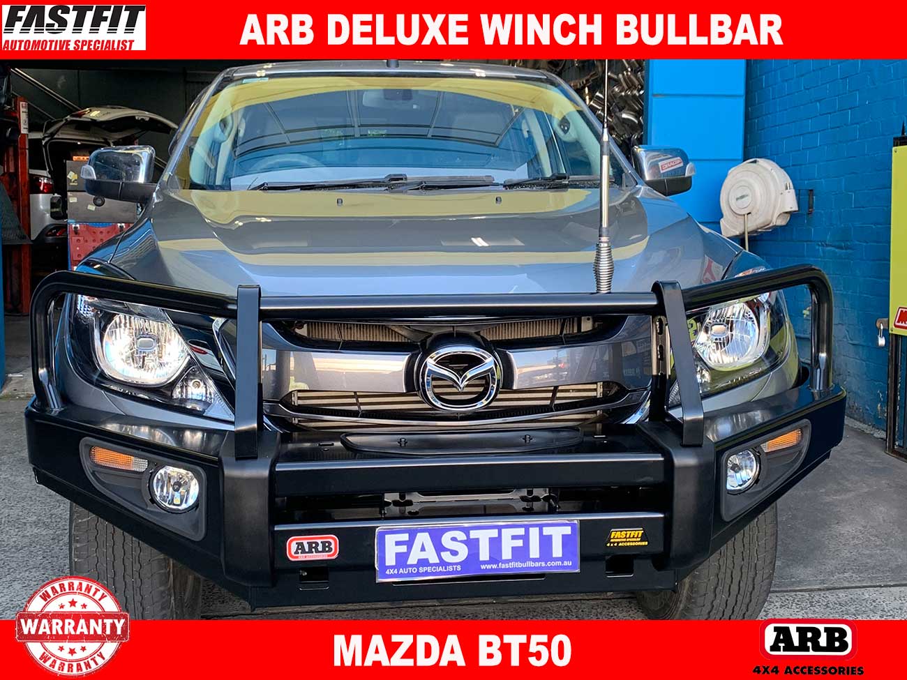 bullbar for bt50