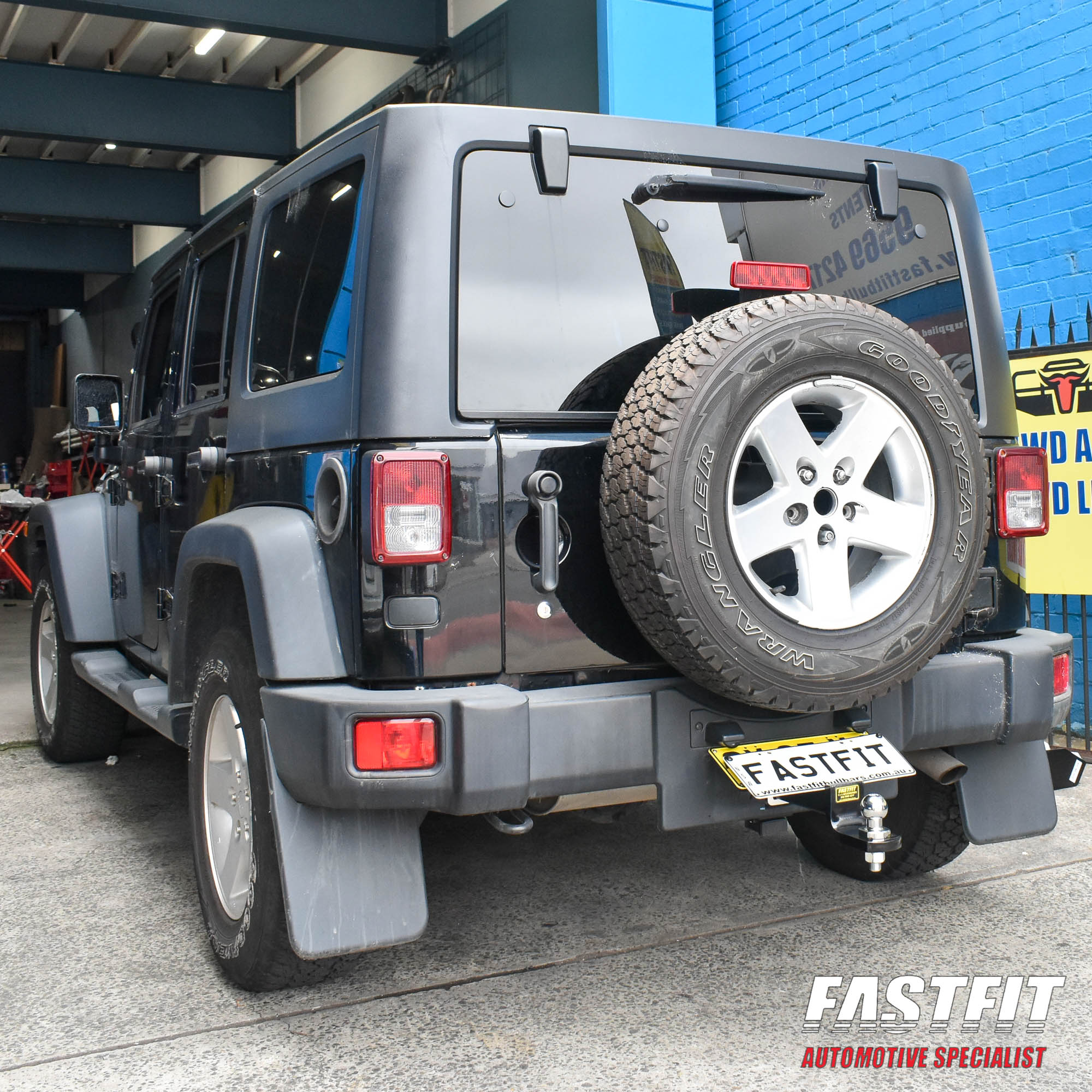 Hayman Reese Heavy Duty Towbar to suit JEEP Wrangler SPORT 03/2007-04/ |  Fastfit Bullbars and Towbars