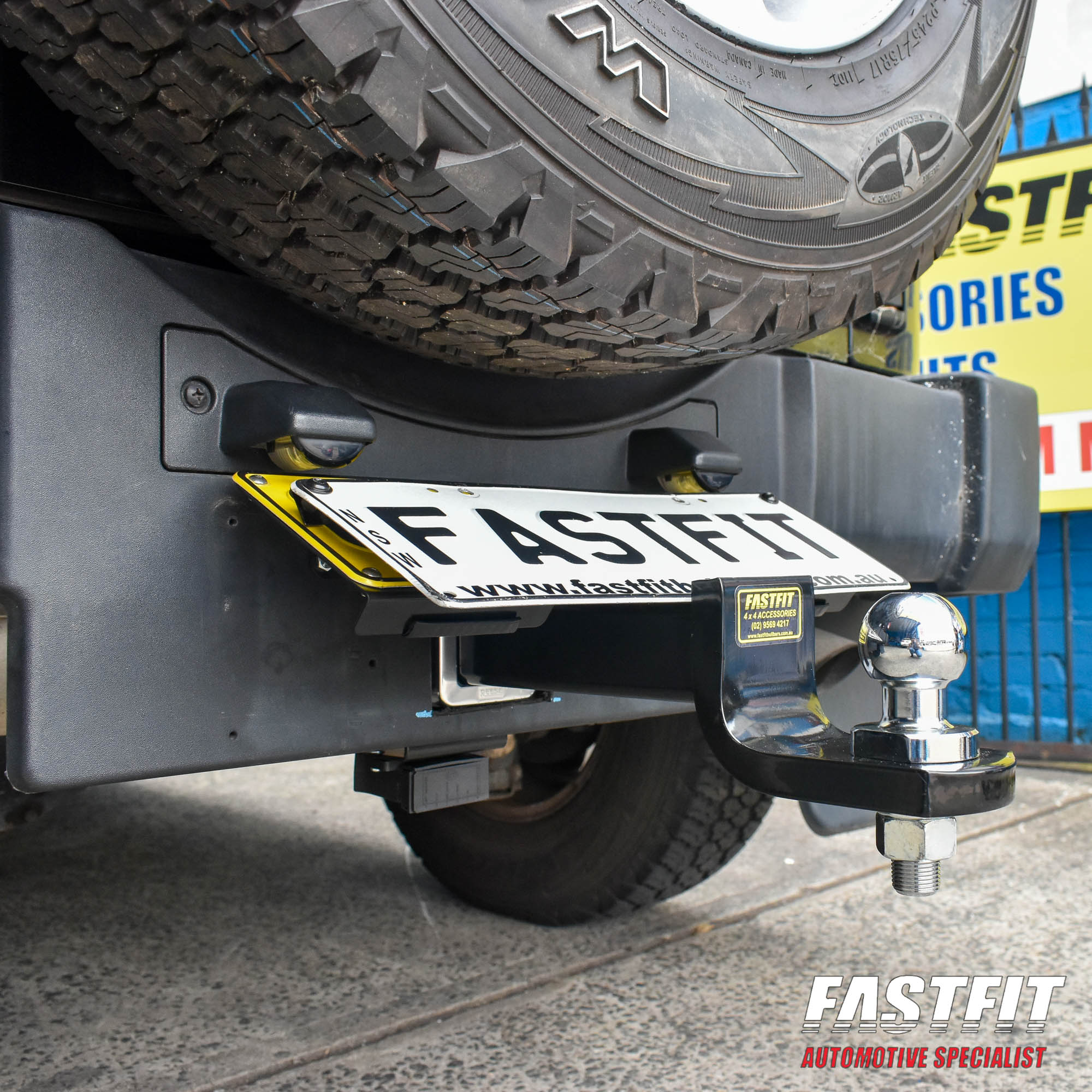 Hayman Reese Heavy Duty Towbar to suit JEEP Wrangler SPORT 03/2007-04/ |  Fastfit Bullbars and Towbars