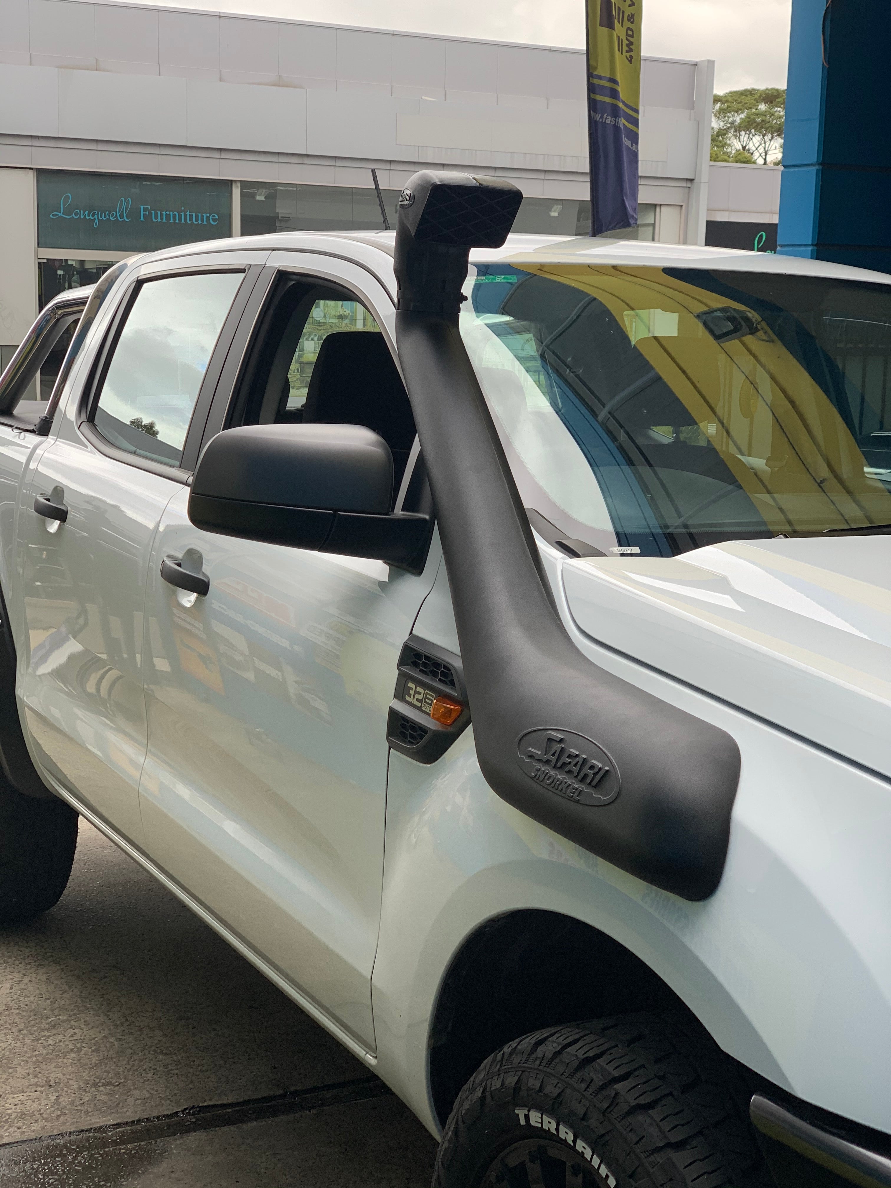 Safari V Spec Snorkel To Suit On Ford Px I Px Ii Ranger Fastfit Bullbars And Towbars