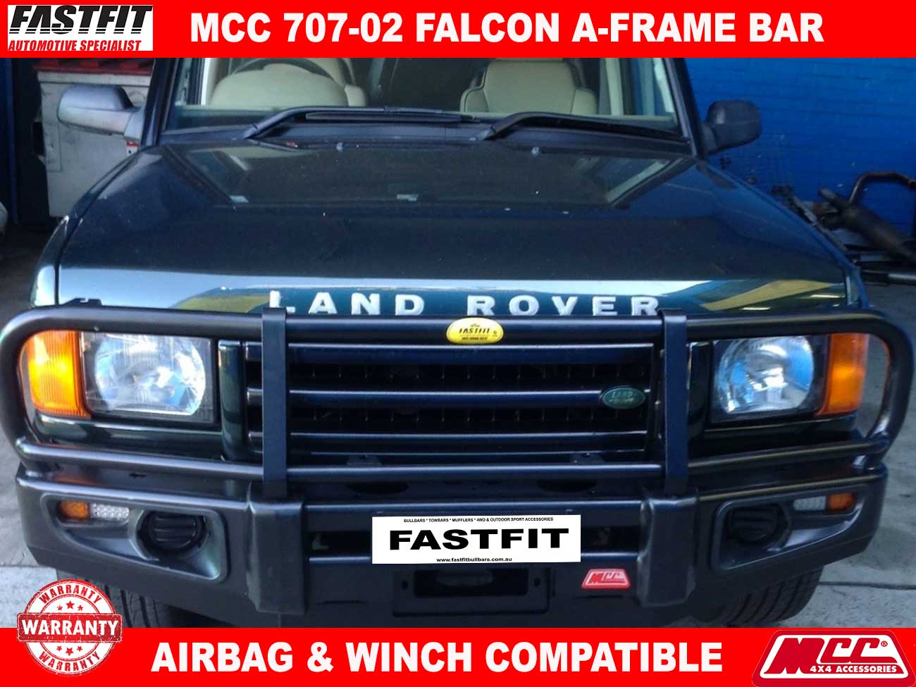 Land Rover Discovery 2 Bull Bar For Sale | Fastfit Bullbars And Towbars