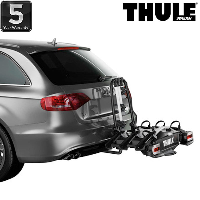 thule velocompact 927 towbar mounted cycle carrier