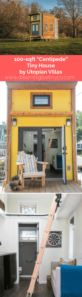 100-sqft "Centipede" Tiny House by Utopian Villas