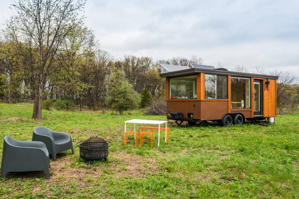 Glass Tiny House - A Hudson Valley Tiny Home Escape on Airbnb