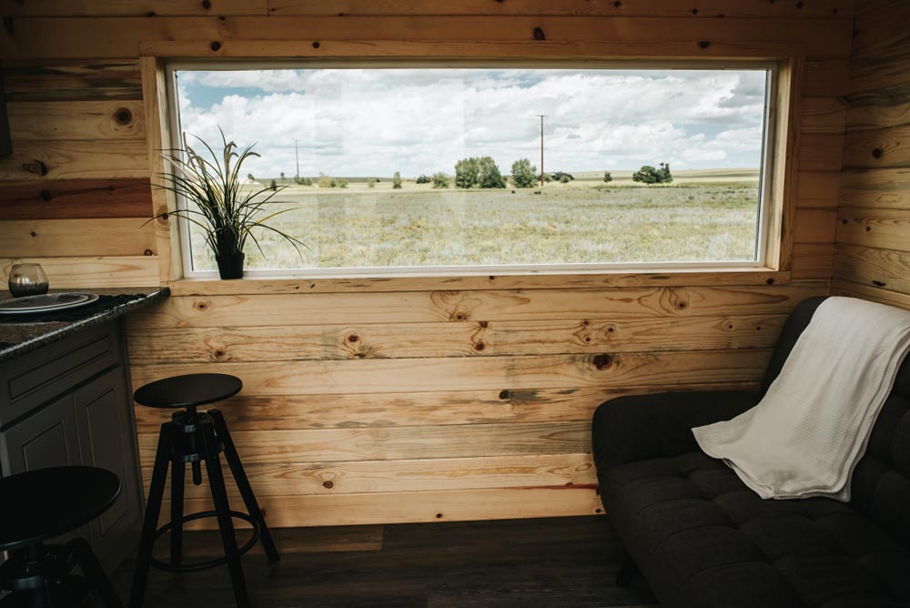 Rustic "Four Eagle" Tiny House on Wheels by The Tiny Home Co.