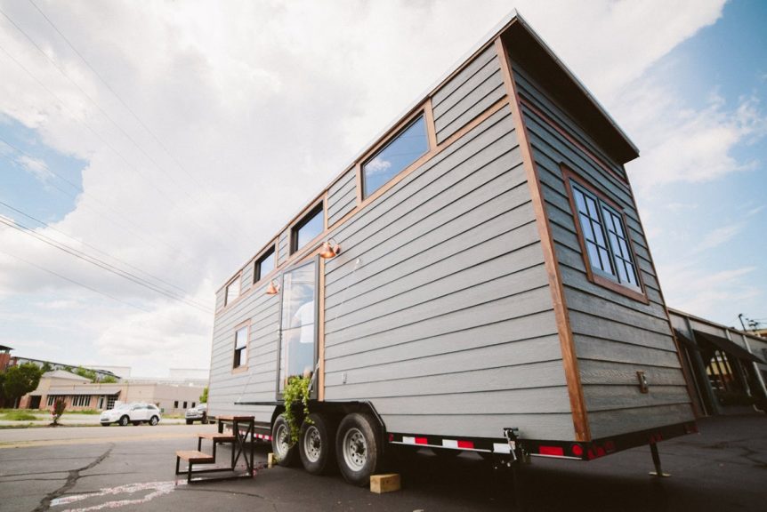 30’ “Mayflower” Tiny House on Wheels by Wind River Tiny Homes