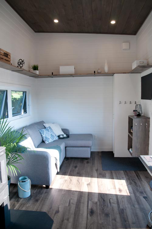 Larger 34.5' x 10.5' "Lilas" Tiny Home on Wheels by Minimaliste Tiny Houses