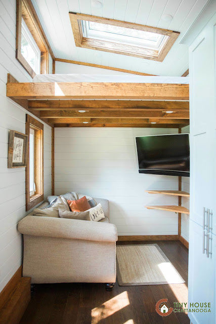 The Lookout XL Tiny Home on Wheels by Tiny House Chattanooga
