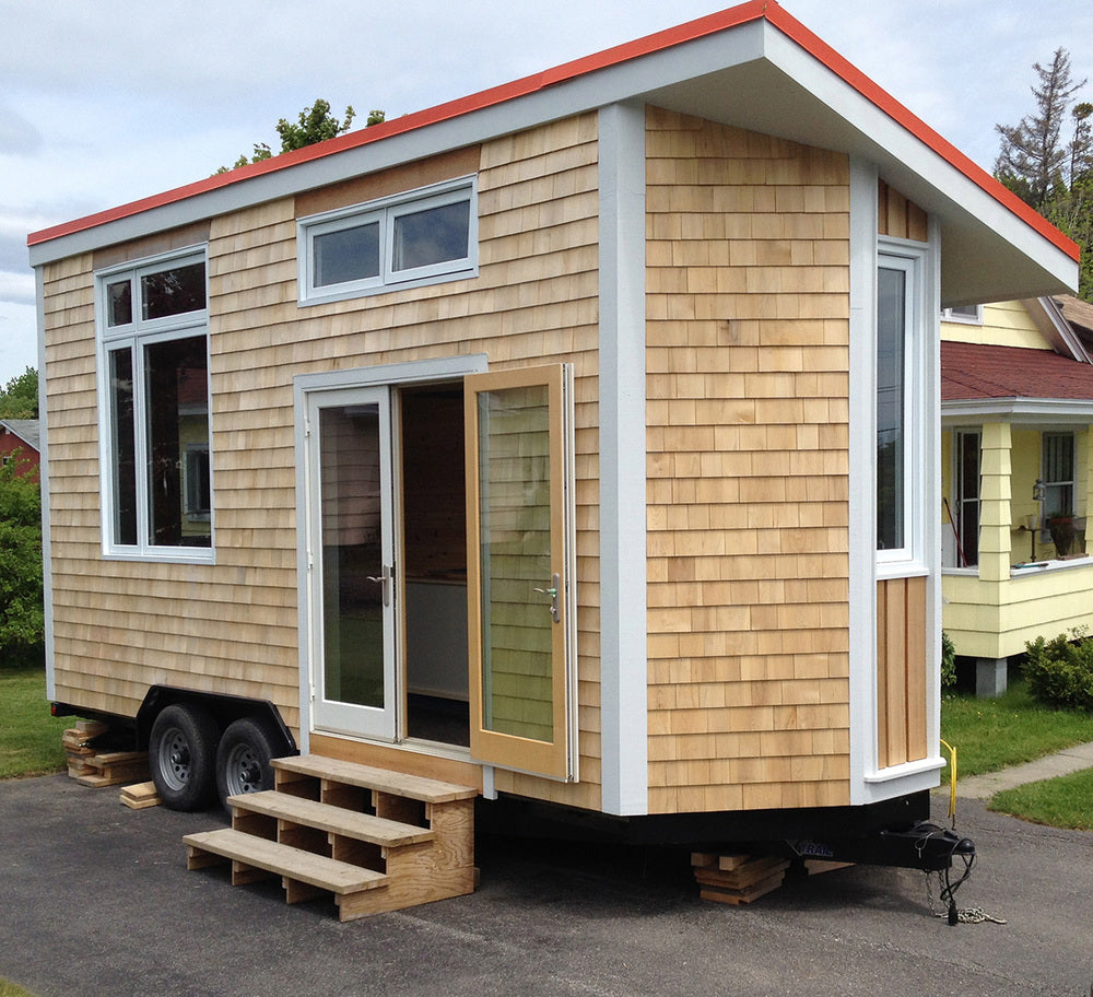 20’ “Harmony House” Tiny House on Wheels by Full Moon Tiny Shelters