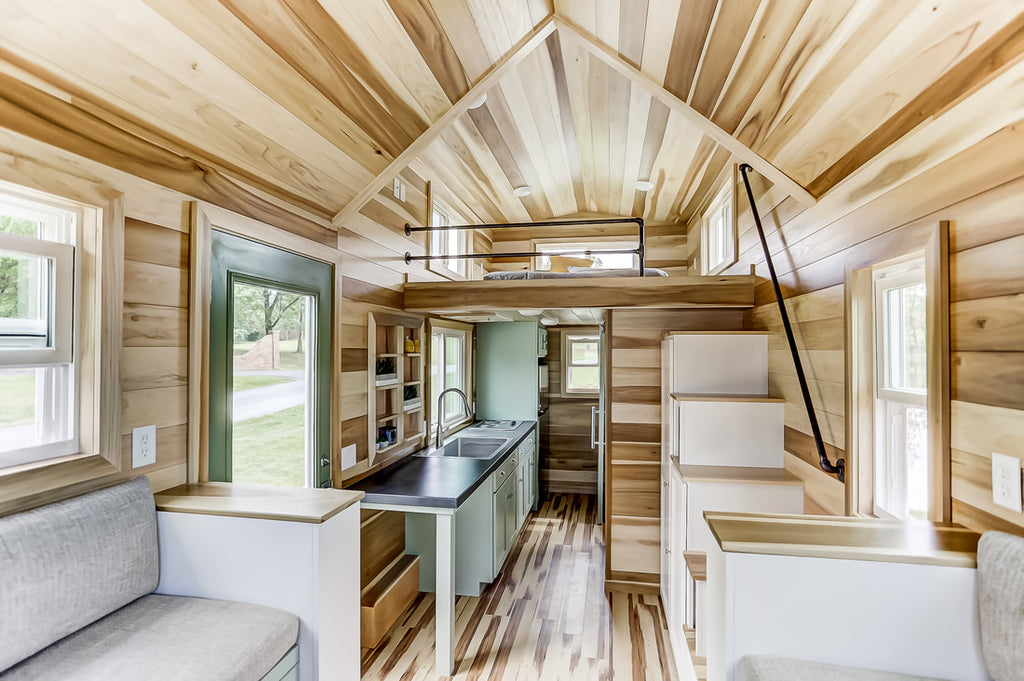 20’ “Point” Tiny House on Wheels by Modern Tiny Living