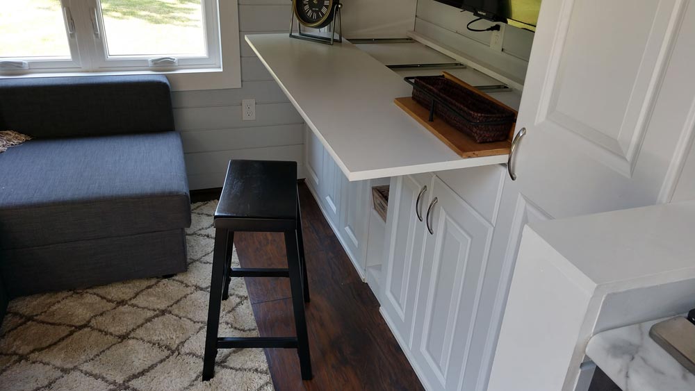 390-sqft “Blue Heron” Tiny House on Wheels by Blue Sky Tiny Homes